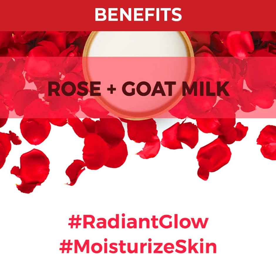 Nykaa Skin Secrets Rose + Goat Milk