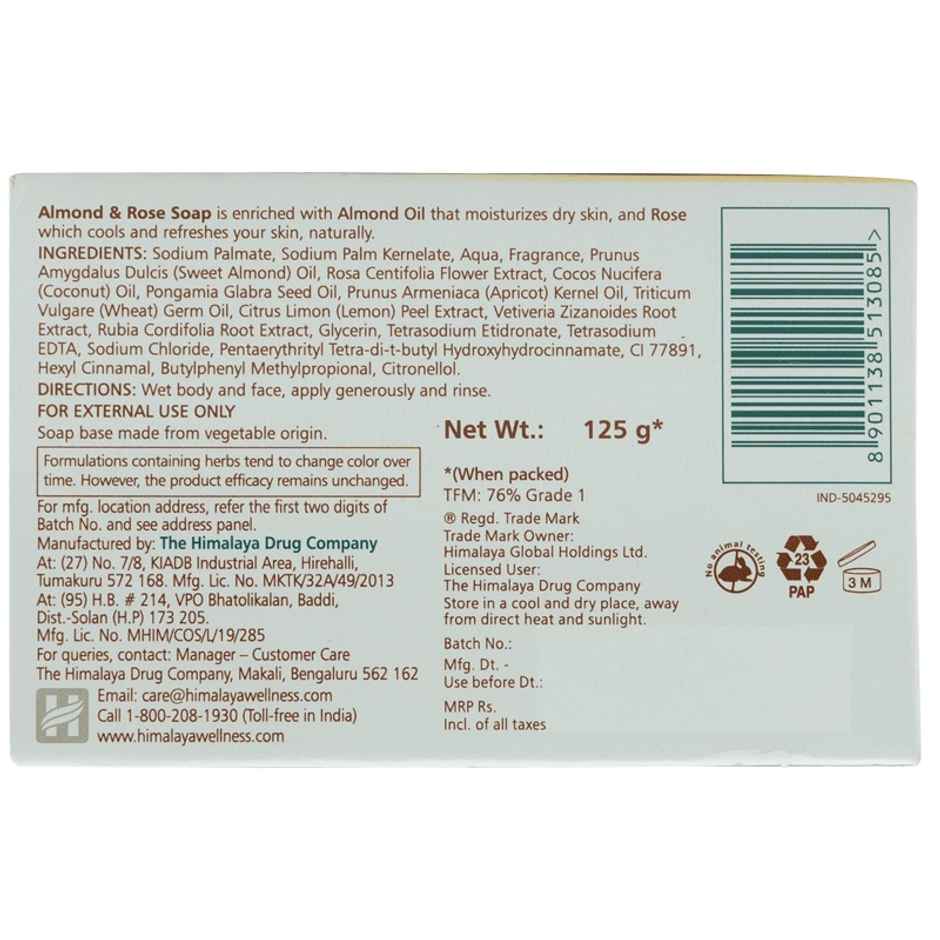 Himalaya Almond & Rose Bathing Soap