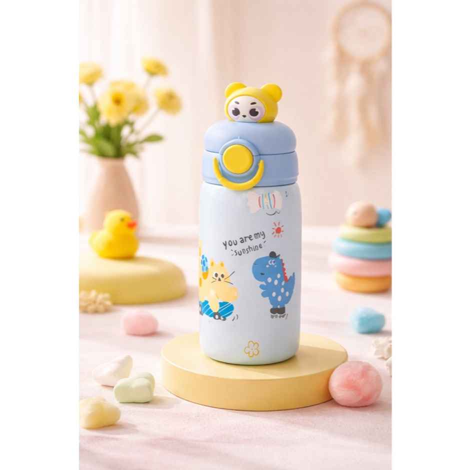DesignLand You are my sunshine Water Bottle | Blue | 550 ml