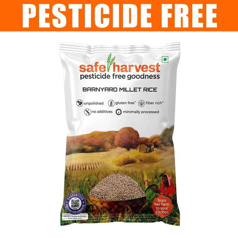 Safe Harvest Pesticide-Free Barnyard Millet / Samak Rice