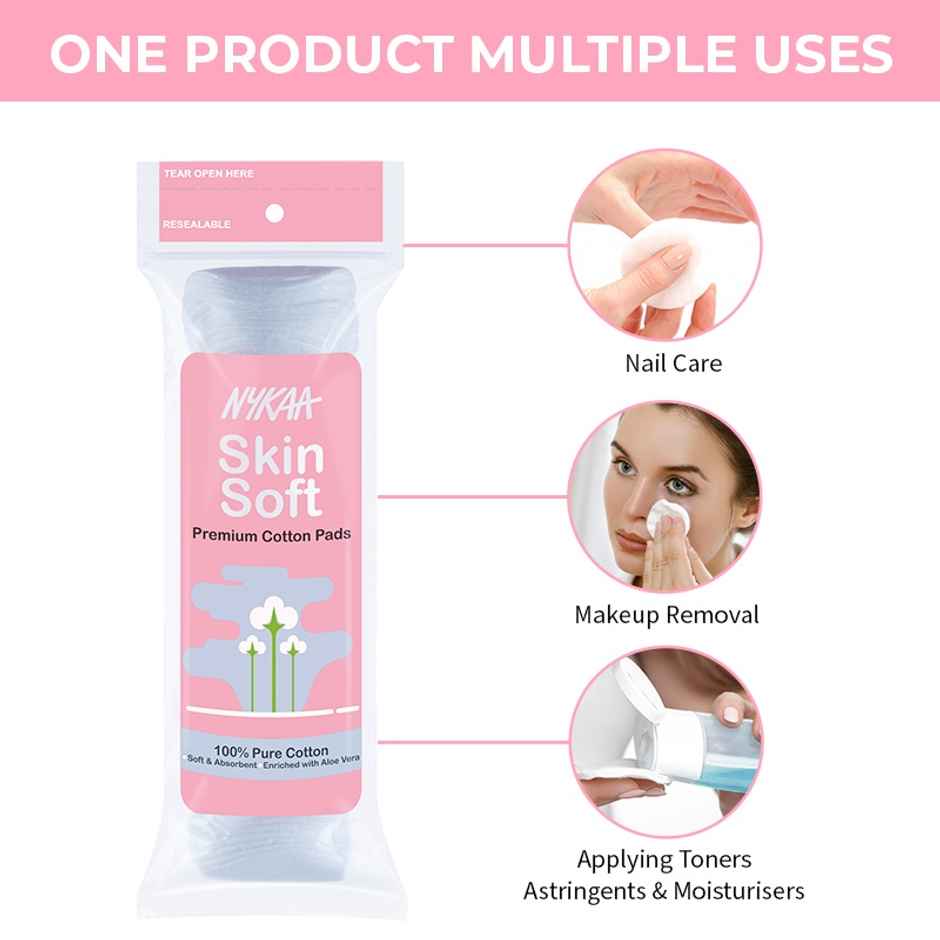 Nykaa Skin Soft Premium Cotton Pads