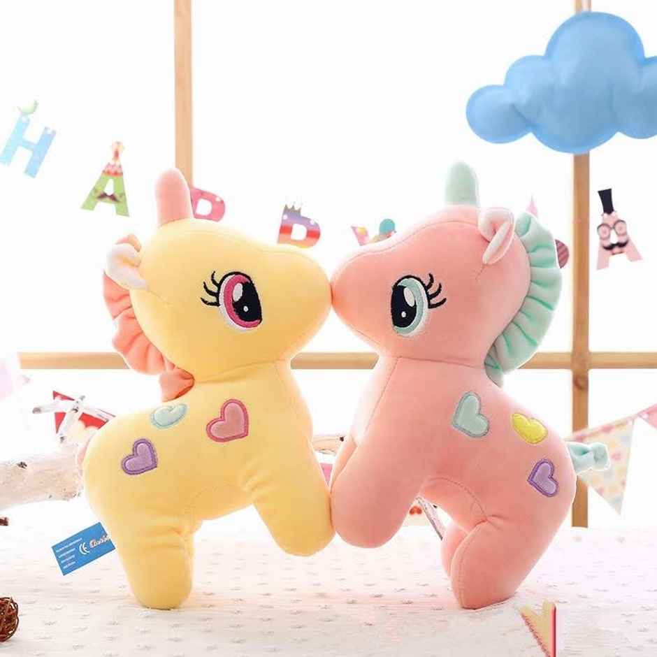 Babique Unicorn Plush Cute Kids Soft Toy | Birthday Animal | 25 cm | Assorted