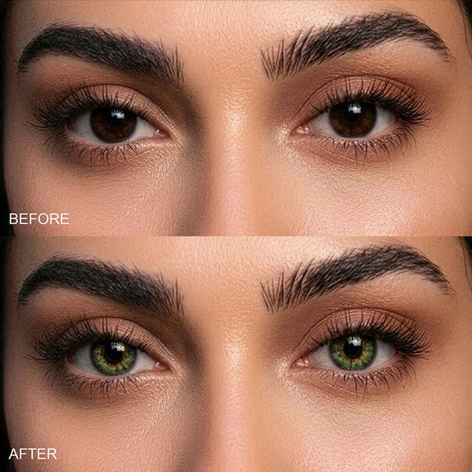 Aquacolor Candy Pack with Zero Power Daily Disposable Lens Envy Green 