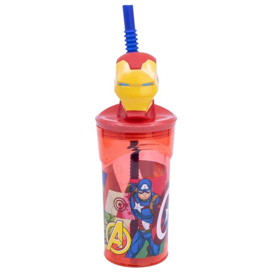 Striders 3D Figurine Tumbler Avengers Seven Wonders Iron Man