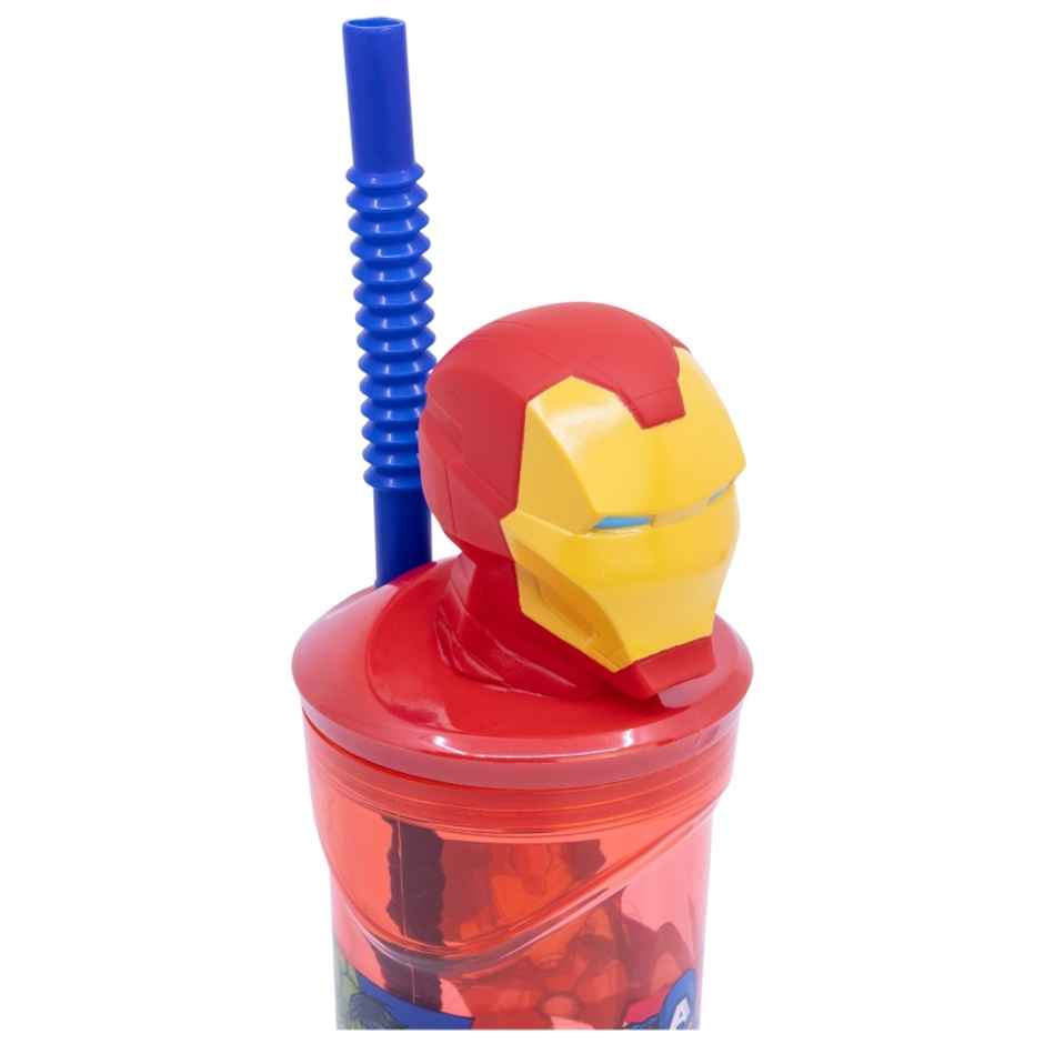 Striders 3D Figurine Tumbler Avengers Seven Wonders Iron Man