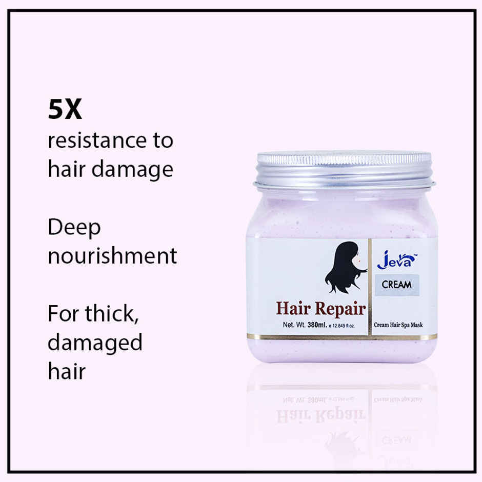 Jeva Keratin Hair Repair Spa Mask For Intense Damaged Dry Hair