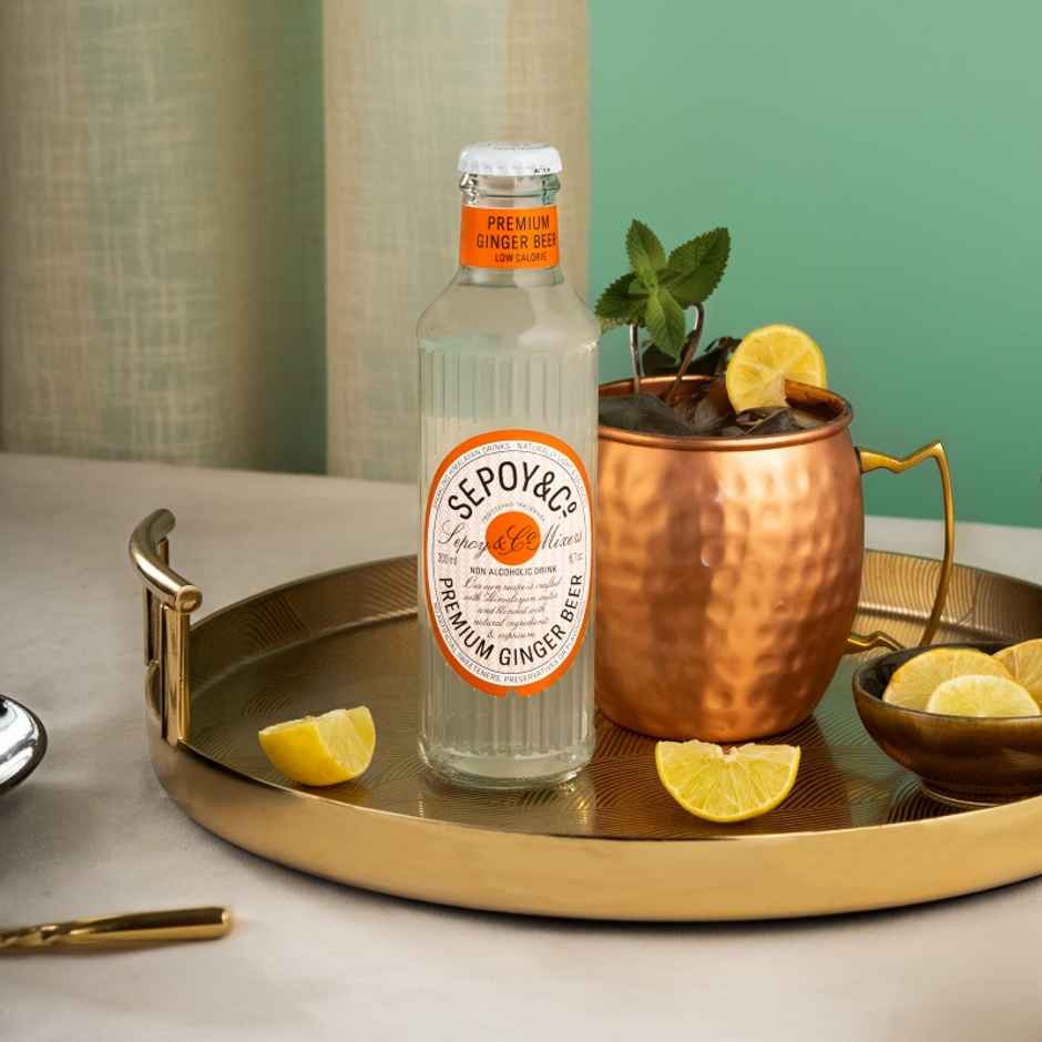 Sepoy & Co. Ginger Non Alcoholic Beer | Refreshing & Enjoyable Combo