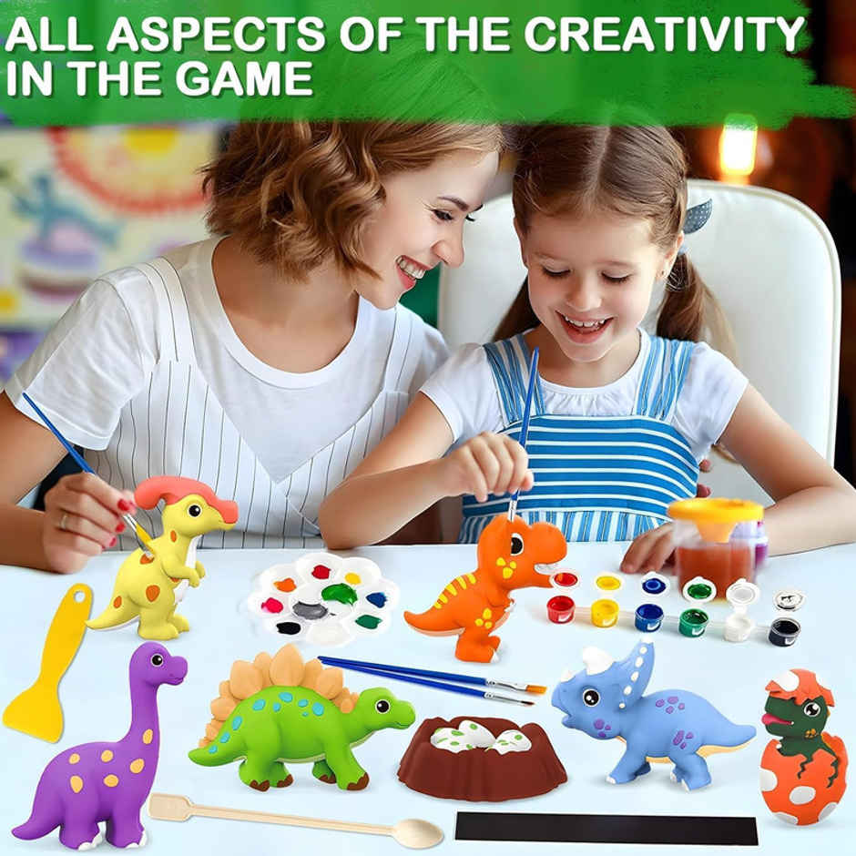 Fablue DIY 3D Mould Paint Dinosaur