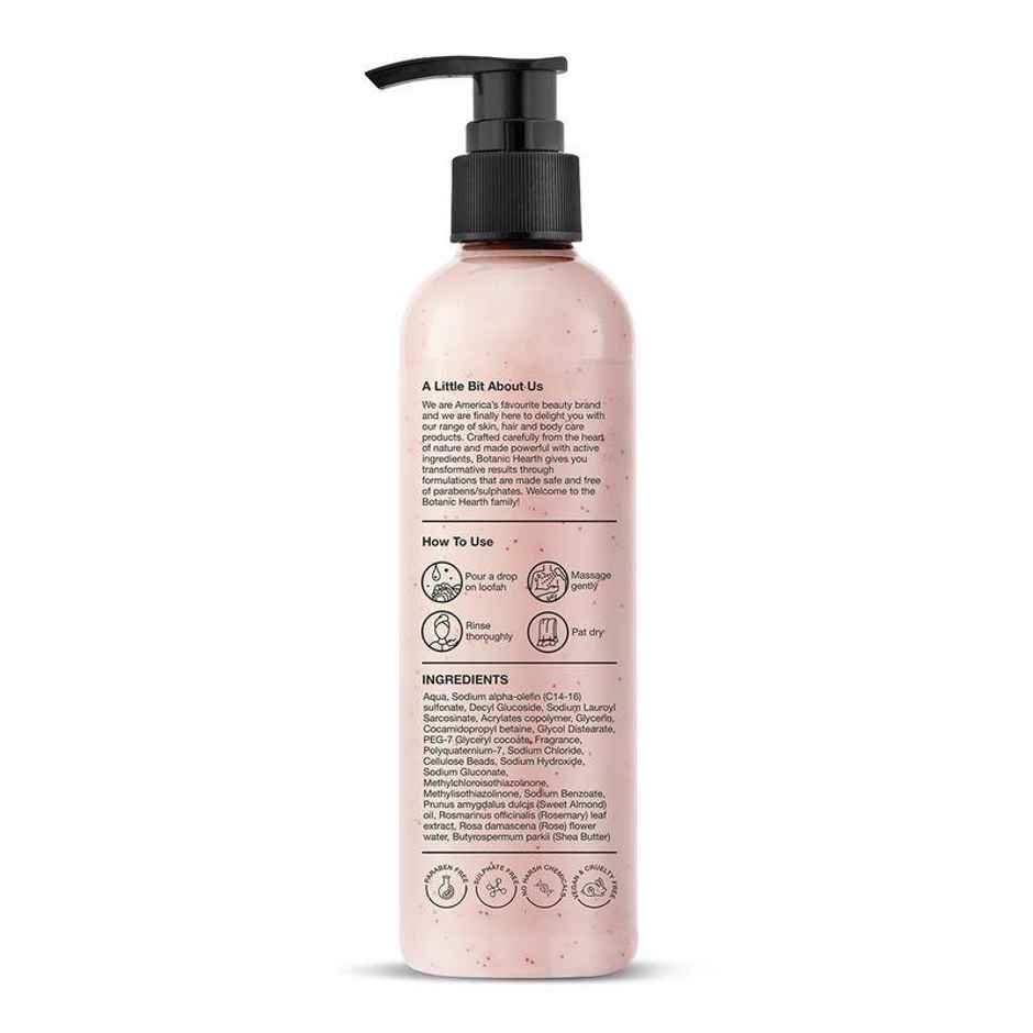 Botanic Hearth British Rose & Almond Body Wash