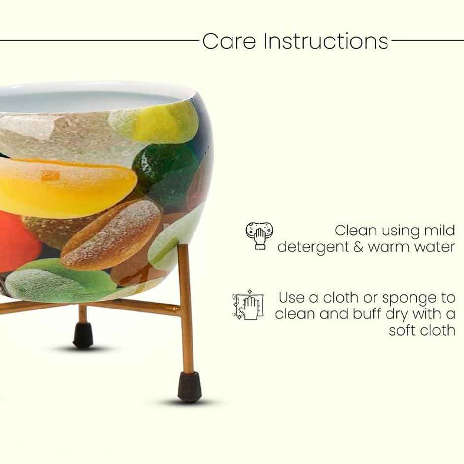 Peng Essentials Reva Home Decor Vase With Stand Desktop/Bedroom Corner Table/Home Decor Centepiece