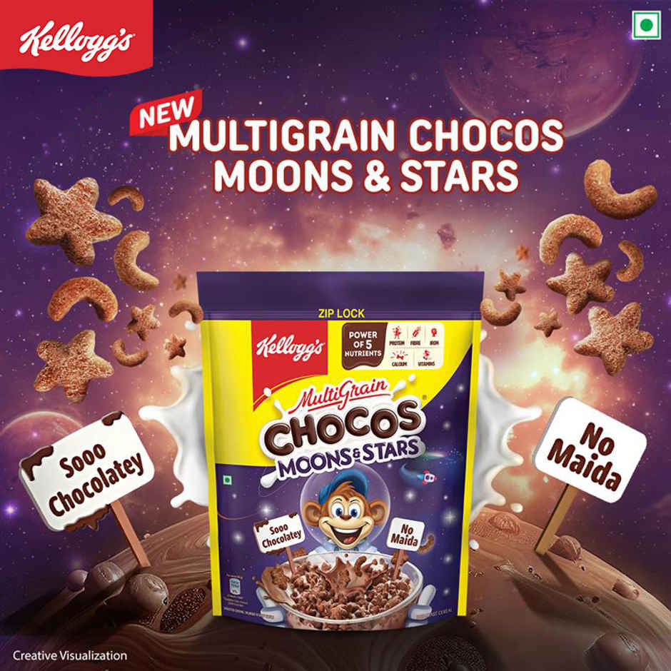 Kellogg's Multigrain Chocos Moons & Stars