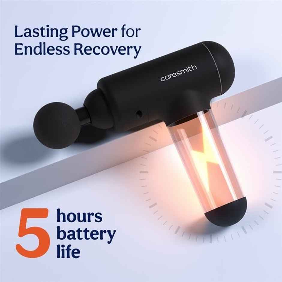 Caresmith Charge Boost Massage Gun True Percussion Massager Machine Pain Relief For Men And Women