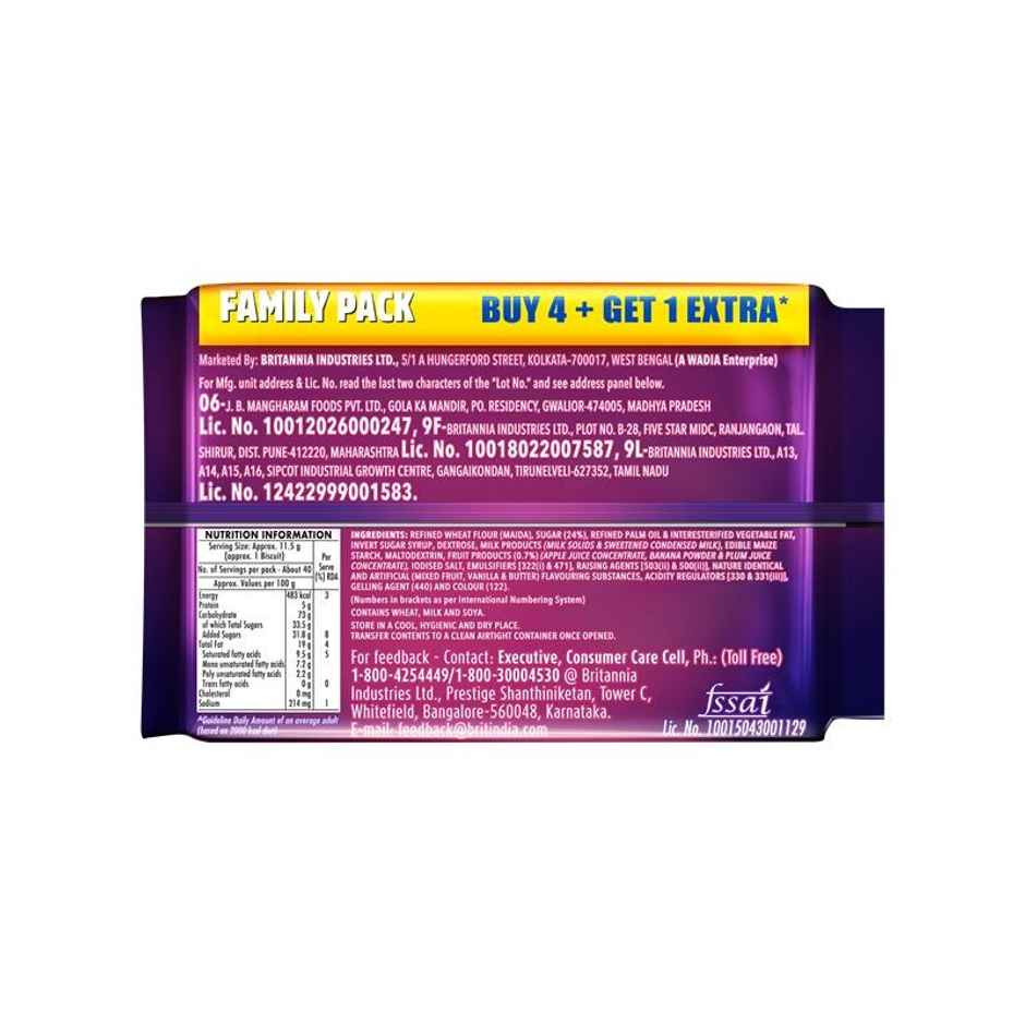 Britannia Treat Jim Jam Naughty Jam creme Biscuits | Trans Fat-free