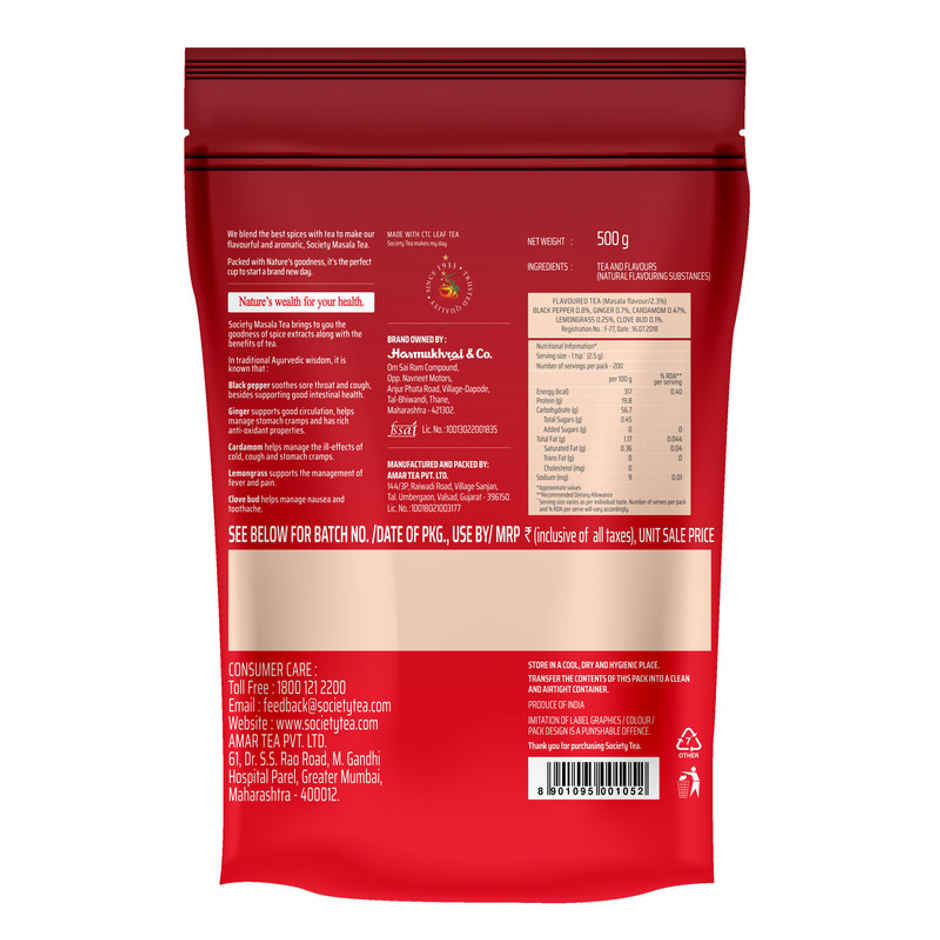 Society Masala Tea Pouch