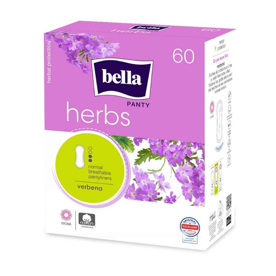Bella Herbs Panty Liners | Anti Inflammatory | Locks Bad Odour