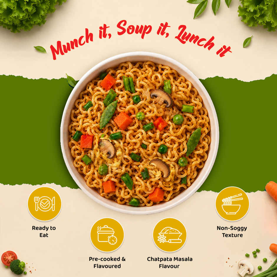 Wai Wai Ready to Eat Noodles | Veg | 6 in 1