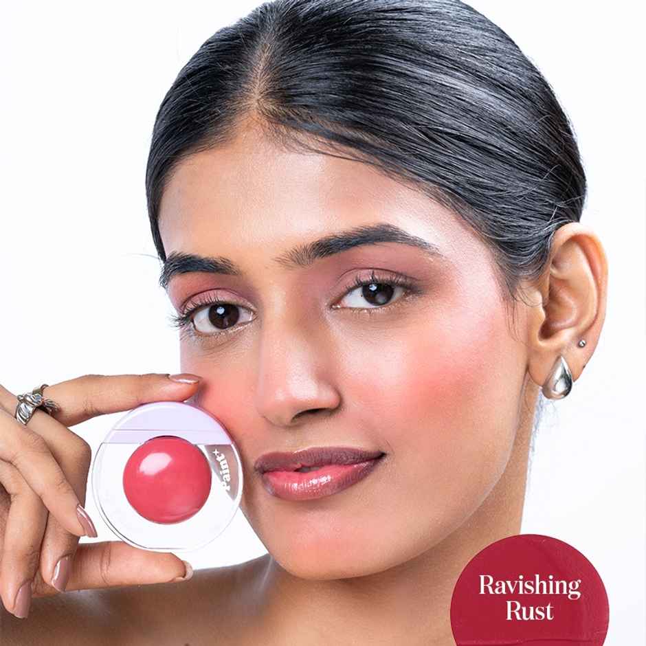 Gush Serum Squishy Liquid Blush | Dewy & Radiant Finish | Easy To Blend & Long Lasting | Ravishing Rust | Brick Rose