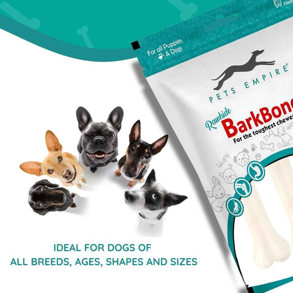 Pets Empire Pressed Chew Bone Dog Treats 4Inch