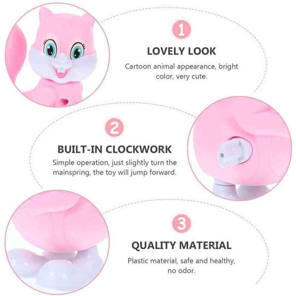 Fablue Jumping Bird Animals Toy for Kids - Colorful Funny Moving Toy