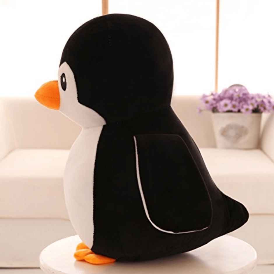 Fablue Penguin Plush & Soft Toy For Boys Girls And Kids | Black & White - 17 cm