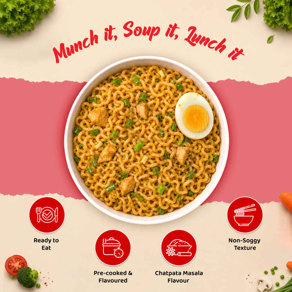Wai Wai Ready To Eat Cup Noodles Chicken