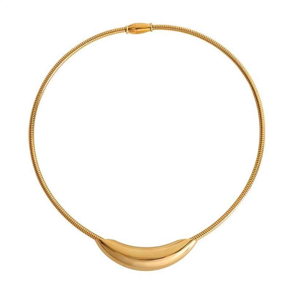 Just Lil Things Artificial Gold Necklace | jltn0843