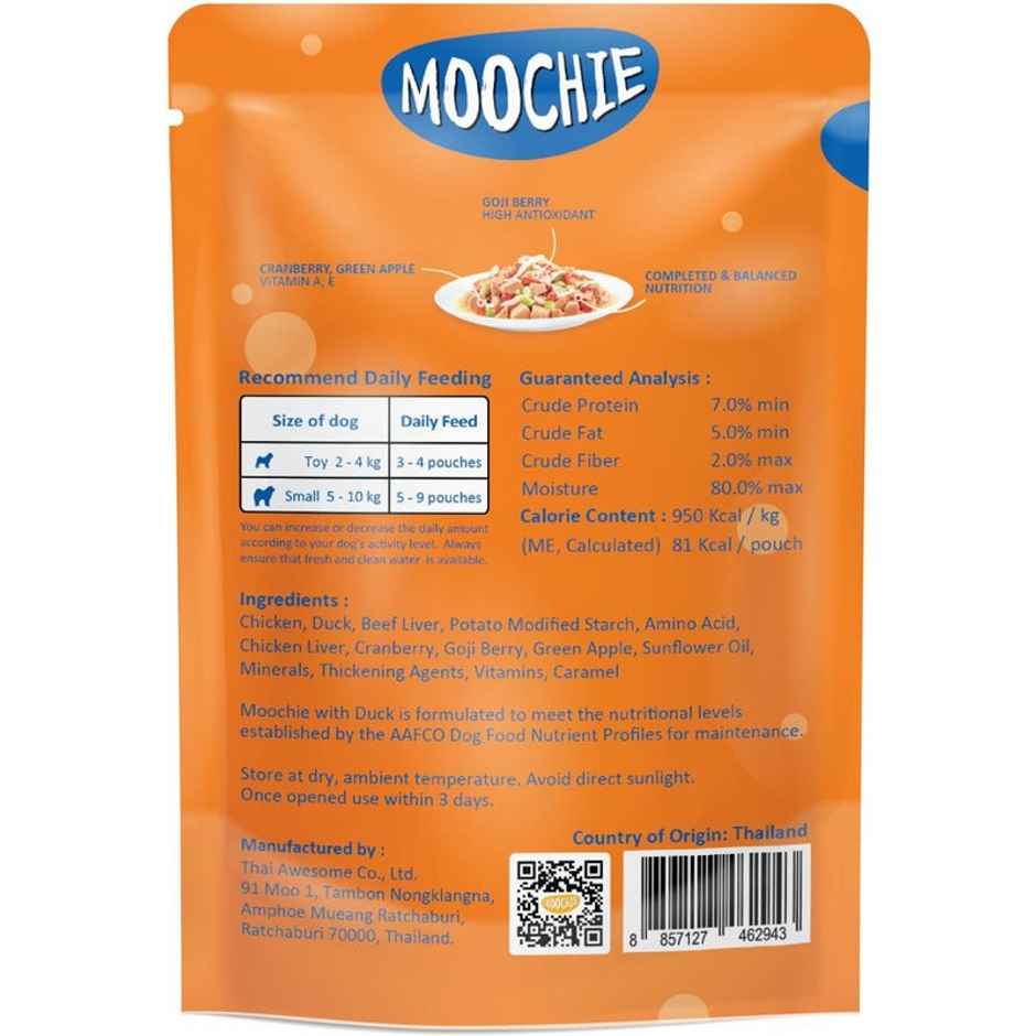 Moochie Dog Wet Food - Boost Immune - Casserole With Duck Gravy | Grain-Free