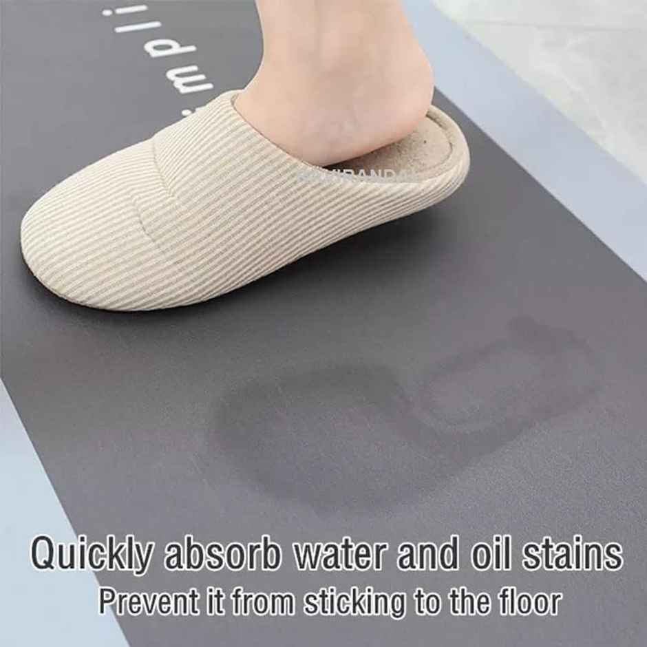 Perpetual Water Absorbent Non-Slip Floor Mat | Pack of 2