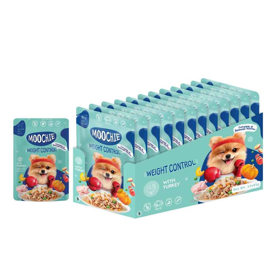 Moochie Dog Wet Food - Weight Control - Casserole With Turkey Gravy | Grain-Free