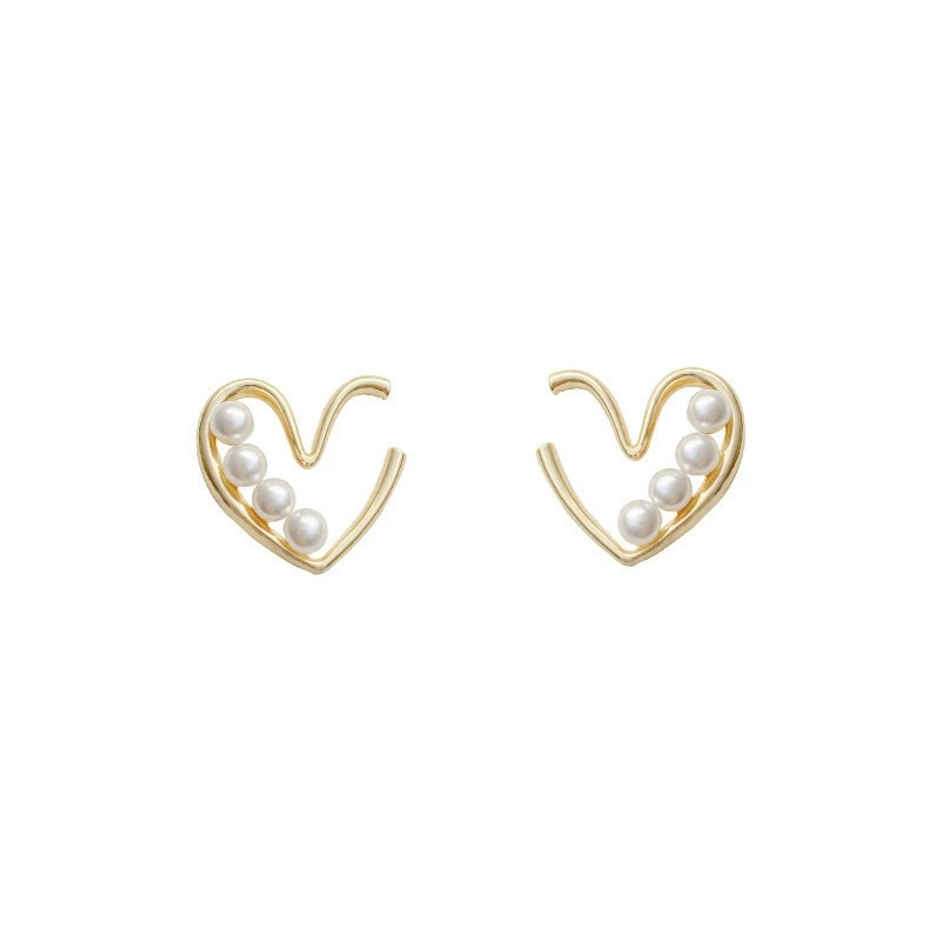Just Lil Things Gold Pin Earrings | jlt11477
