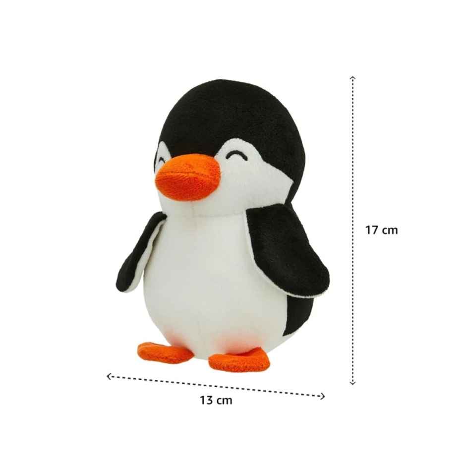 Fablue Penguin Plush & Soft Toy For Boys Girls And Kids | Black & White - 17 cm