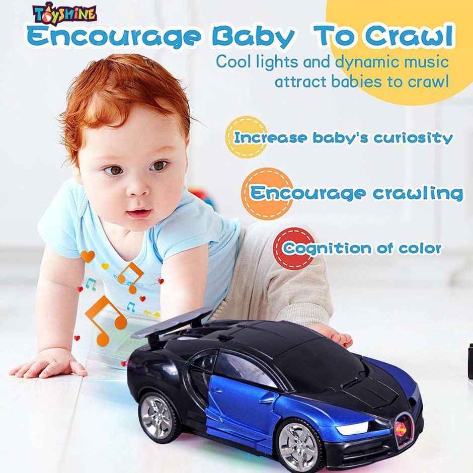 Toyshine Transforming Robot Racing Car | 3+ Years - Blue