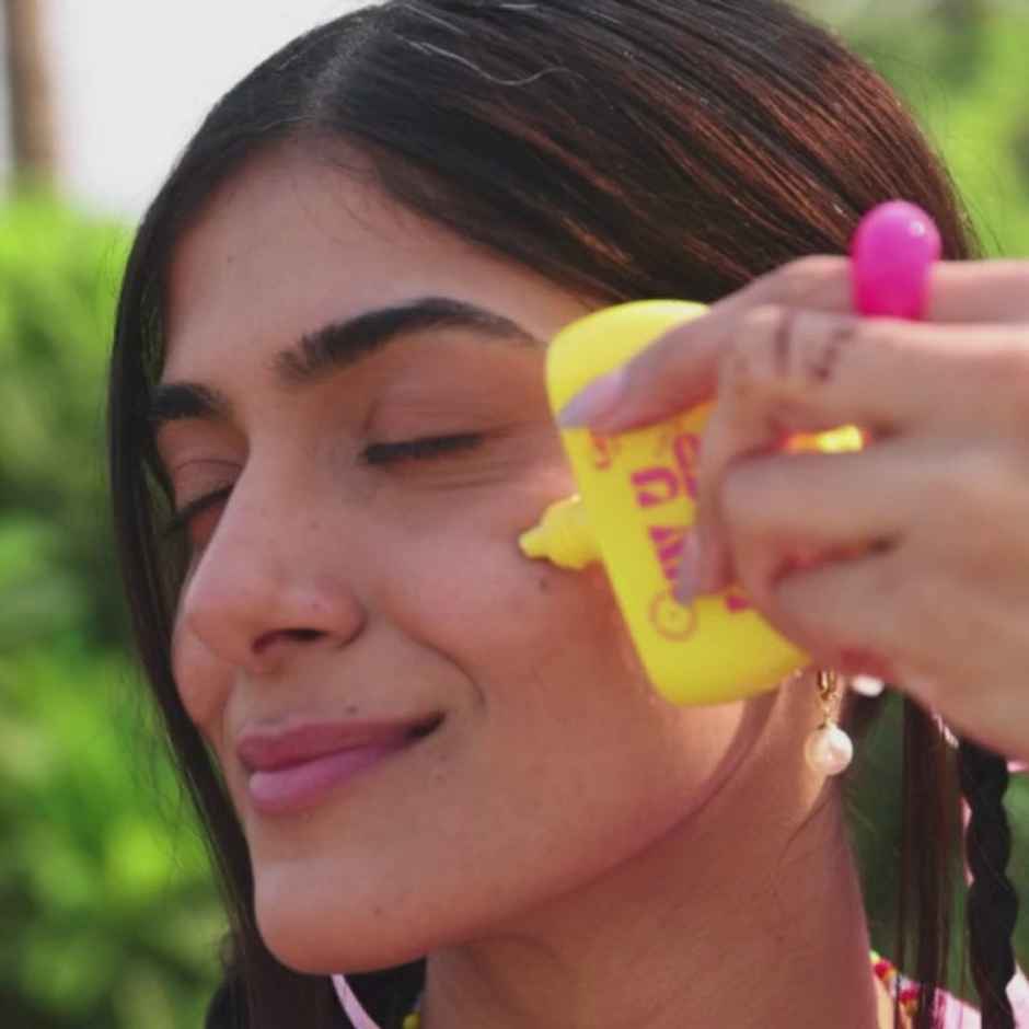 Gush Beauty UV U Later SPF 50 Sunscreen Serum PA +++UVA + UVB | 3 in 1 Serum, Moisturiser and Sunscreen