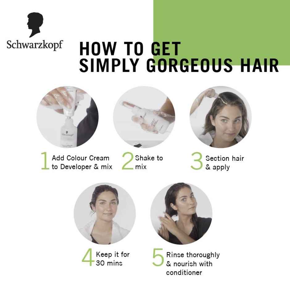 Schwarzkopf Simply Color Permanent Hair Colour 4-65 Mocha Brown