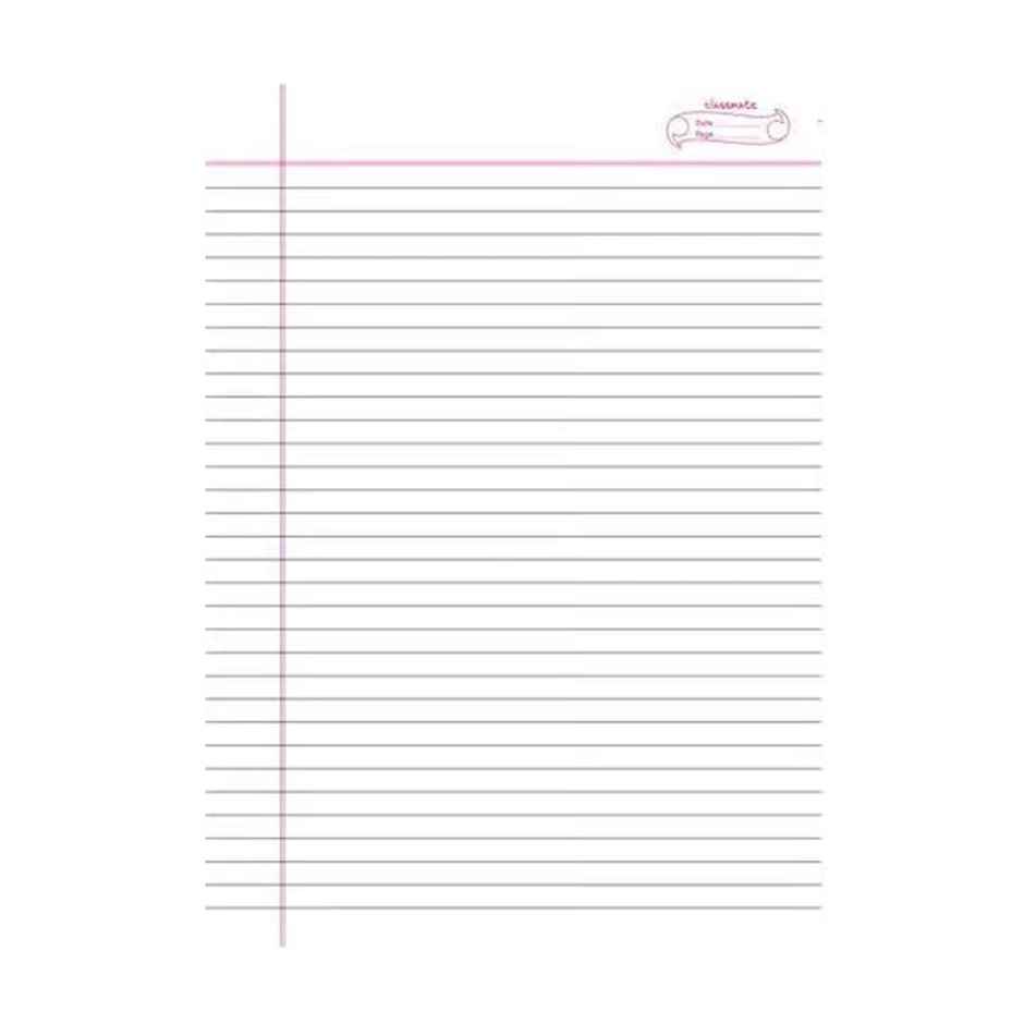 Classmate|Longbook|Soft Cover| | Single Line| A4| 297 x 210|172 pages