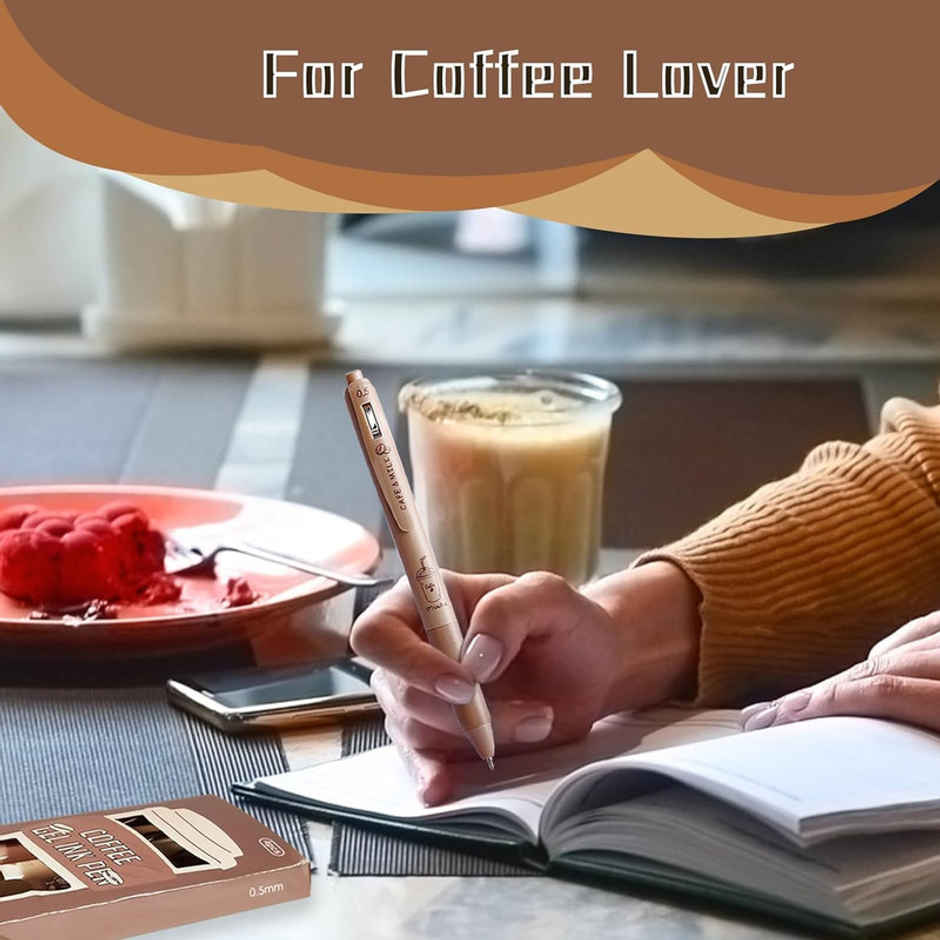 Fablue Art Coffee Theme Ball Pen