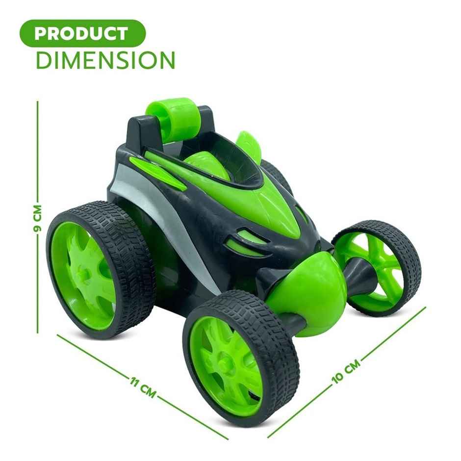 Fablue Remote Control Small Stunt Car Rechargeable | 360 Degree Rotating Toy | Assorted Designs