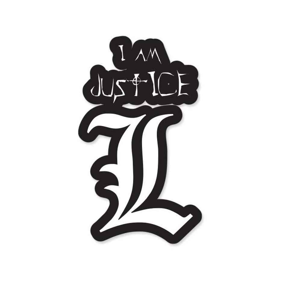 Buy House of Festivals L- I Am Justice - Sticker Online - Price @ ₹103 ...