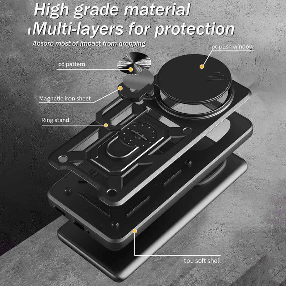 Kwine Case Oneplus 13R 5G Back Cover - Armor Case - Black