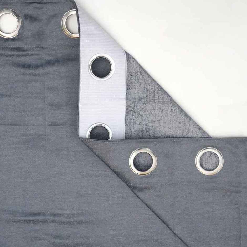 Florida Pearl 7 Feet Sheer Curtains for Living Room Bedroom Balcony Charcoal