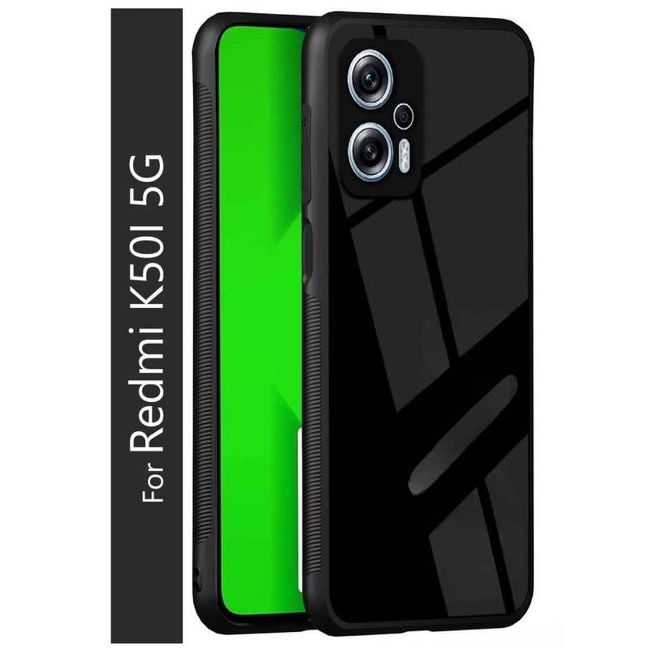 Kwine Case Redmi K50I 5G Back Cover - Glass Case
