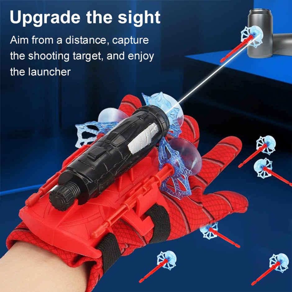 Fablue Spider Web Shooters Toy For Kids - Hero Launcher Wrist Toy Set