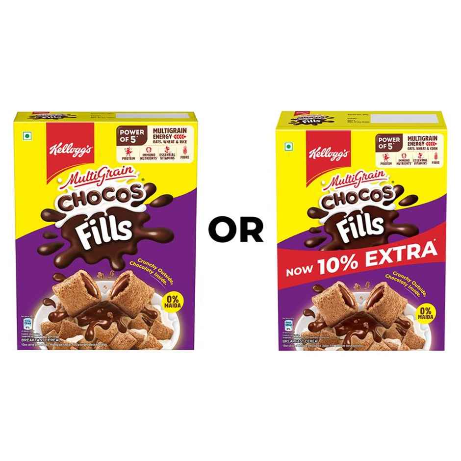 Kellogg's Multigrain Chocos Fills Double Chocolaty