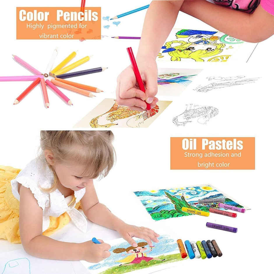 Fablue Drawing Painting Sketching Deluxe Art Set
