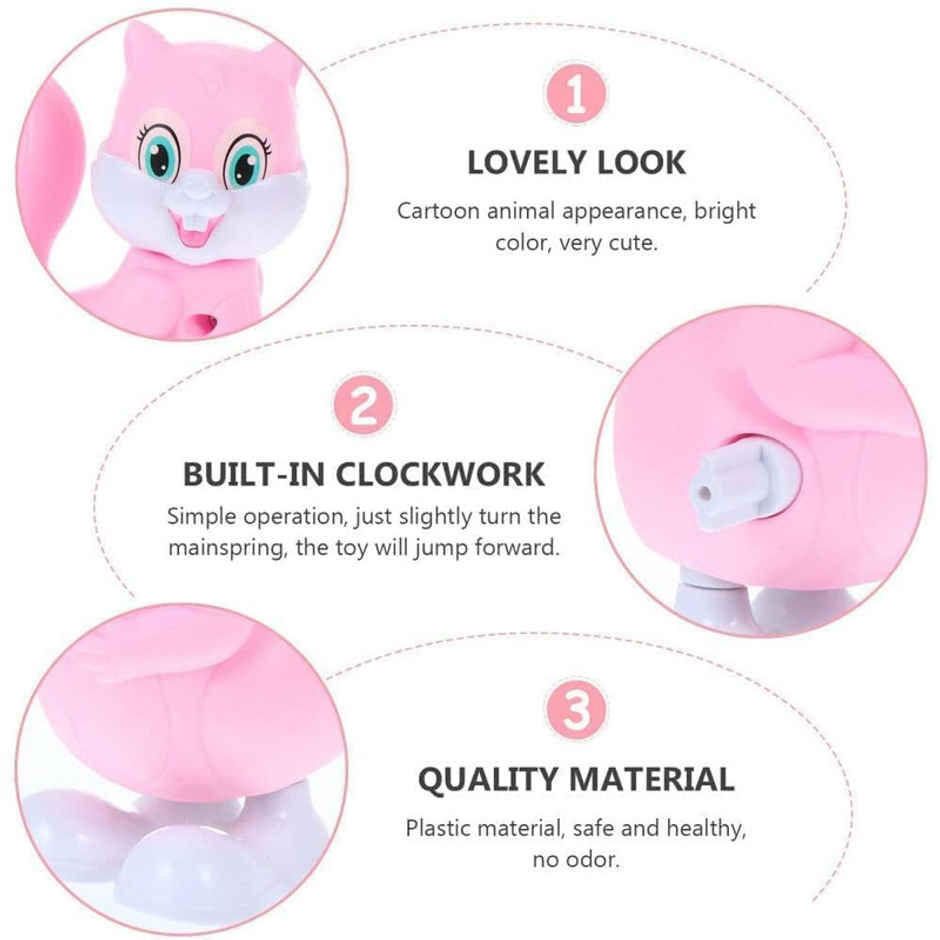 Fablue Jumping Bird Animals Toy for Kids - Colorful Funny Moving Toy