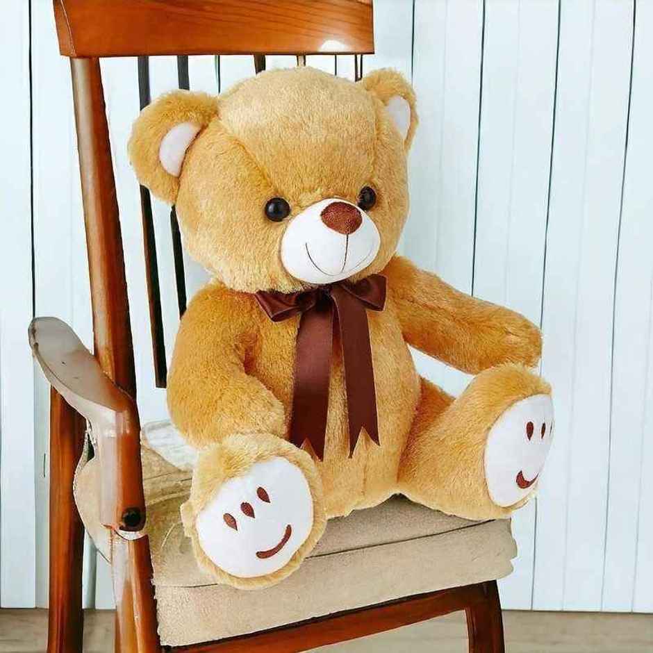 Fablue Teddy Bear Plush Soft Toy Animal for Kids | Brown | 33 cm