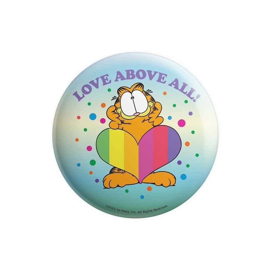 House Of Festivals Love Above All - Garfield Official Badge