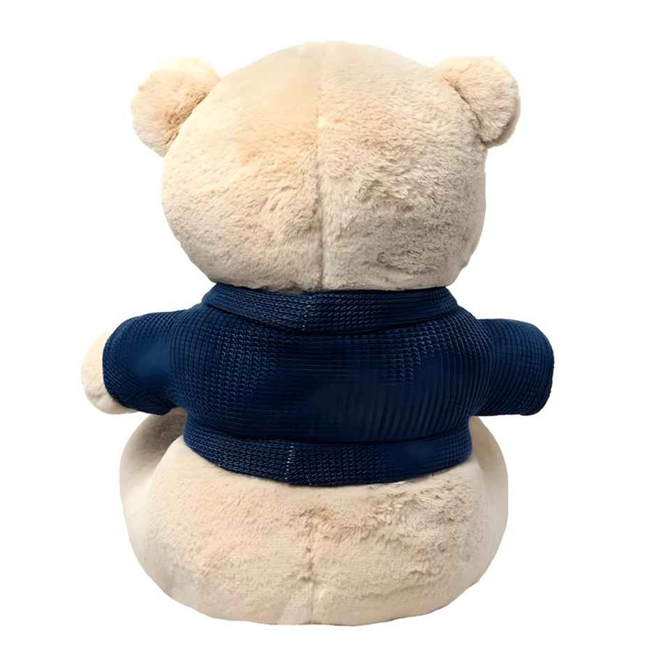 Fablue Teddy Bear Plush Soft Toy Animal  - 27 Cm (1pc) & Mr Beast Feastables Milk Chocolate (35g) Combo