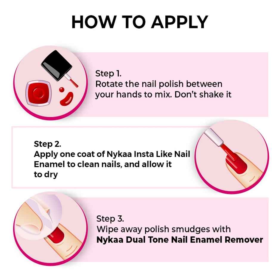 Nykaa Cosmetics Instalike Nail Enamel - Mauve Mood 362