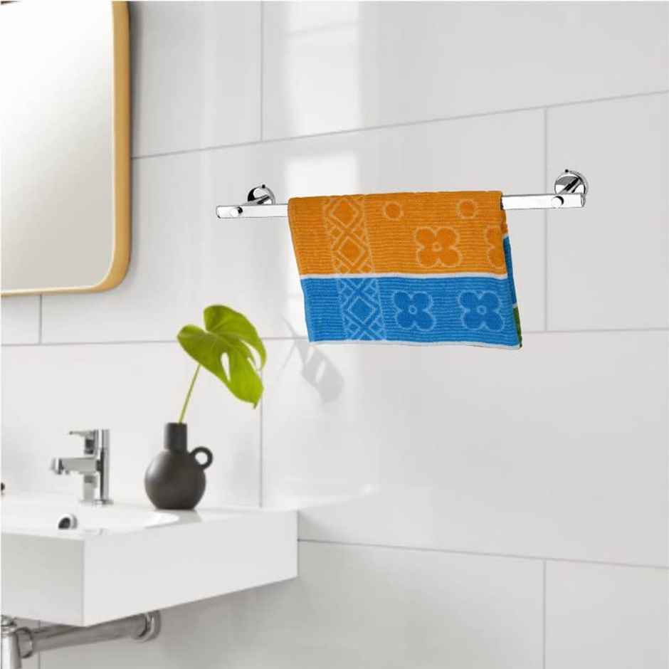 Gloxy Wall Mount Stainless Steel Towel Rod for Bathroom Towel Bar, Bathroom Hanger,Towel Stand